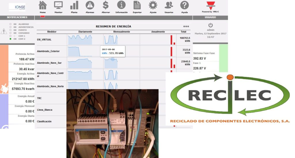 Reciclec reciclado de componentes electrònicos